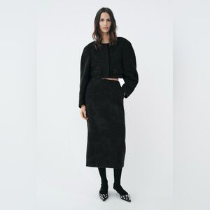 ZARA LIMITED EDITION CROPPED JACKET